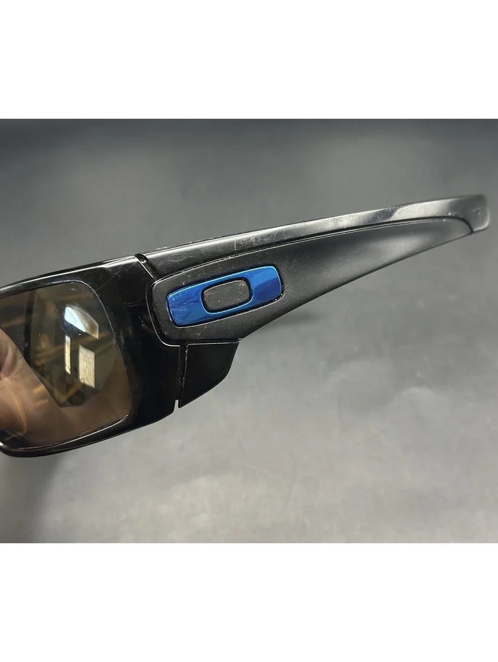 Oakley Batwolf Polished Black/Bronze Iridium Polarized Lenses